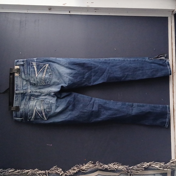 Dylan George Lucy Low Rise Skinny Distressed Blue Jeans Size 26 - Picture 4 of 6